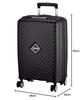 American Tourister SQUASEM Чемодан-спиннер 55 размера для ручной клади с расширением, 55 см, Черный