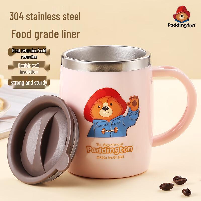 Paddington Bear Insulated Stainless Steel Mug with Handle