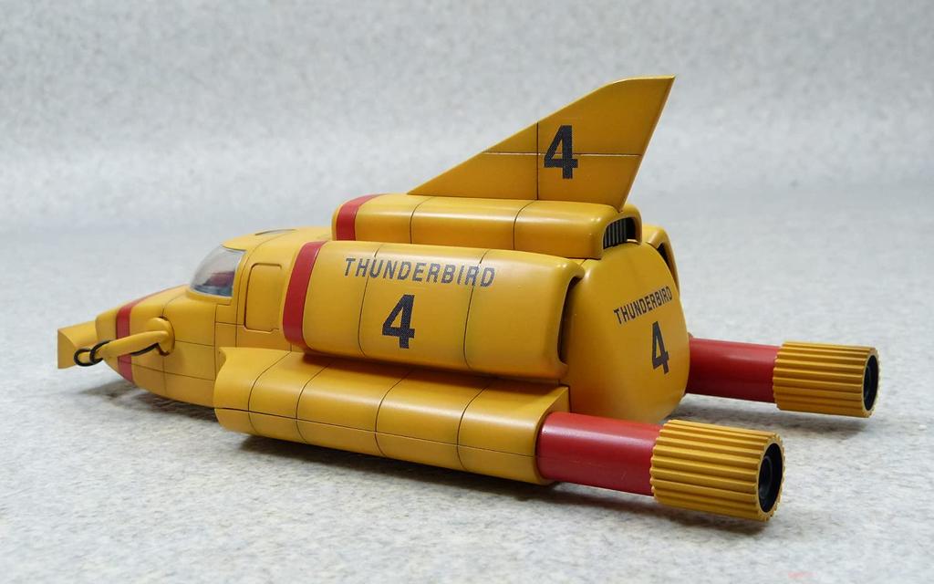 Aoshima Bunka Kyozaisha Thunderbird Thunderbird 4 масштаб пластиковая модель № 4 Нет. 1/48