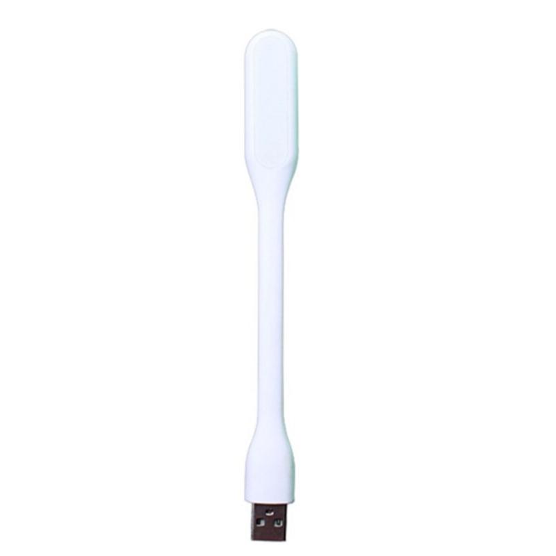 Портативный светодиодный USB-светильник для чтения с вращением на 360 градусов, конструкция, щадящая глаза, и гибкий кронштейн для подключения к внешним аккумуляторам и компьютерам.