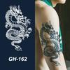 GH Hot Sale Waterproof Long Lasting Temporary Tattoos Stencil Body Art Arm Chest Leg Shoulder Tattoo Stickers for Girl Men Women