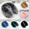 Winter Furry Fur Collar Plush Fake Fur Scarf New Faux Fox Fur Collar Shawl