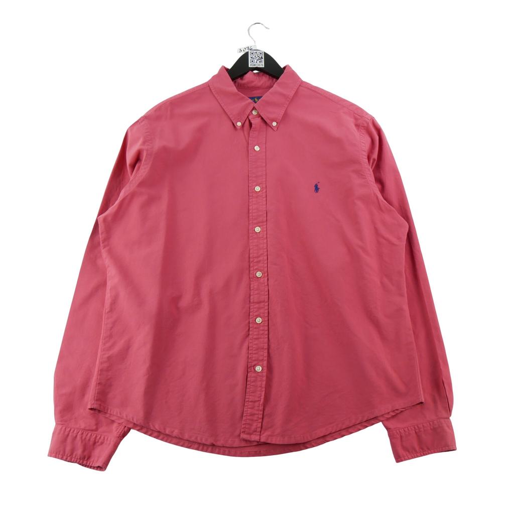 Seconde vie - Chemise classiques Homme uni Rose - Excellent état