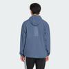 Adidas Jackets Men's Soft Ink Blue Hooded Non Detachable Moderate Othe
