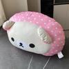 Плюшевая игрушка Рилаккума Набитый коричневый медведь Подушка Мультяшная подушка для спины Мягкие плюшевые игрушки Украшение детской комнаты Подарки Девочка Плюш