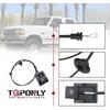 912-042 Hood Release Cable & Pull Handle Compatible with Pickup Super Duty Repla