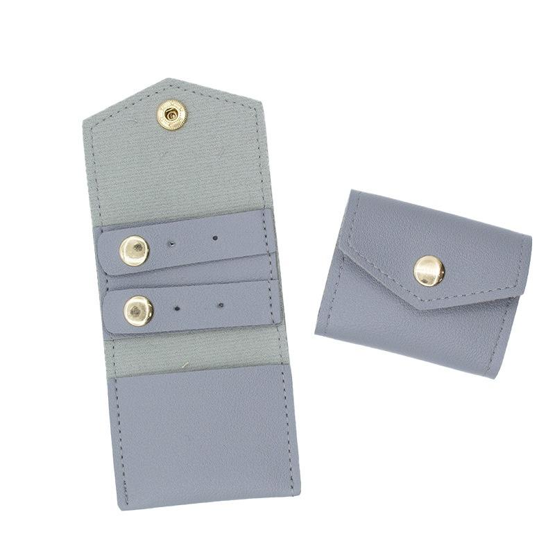 Pu Jewelry Storage Bag Multi-Functional Jewelry Roll Case High-Quality Travel Gift For Earrings Rings Necklaces Women Girls