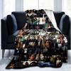 1PC Teen Wolf Flannel Blanket, Use for Birthday/Holiday Gift, Soft Blanket for Sofa/Bed/Camping/Office/Tourism Use,All Seasons