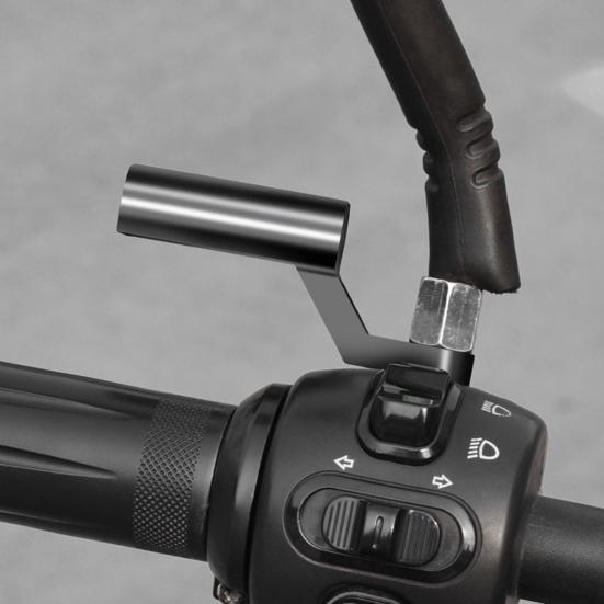 Удлинитель для крепления зеркала на руль мотоцикла, устойчивый к коррозии, устойчивый к сотрясениям, простой в установке кронштейн для зеркала заднего вида на руль