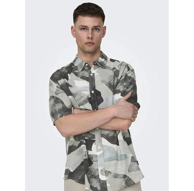 Only & Sons Bud Life рубашка с коротким рукавом