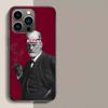 Sigmund Freud Founder of psychoanalysis Phone Case For Apple Iphone 16E 16 17 Pro Max Air 15 Pro 14 Plus 12 13 Mini Cove