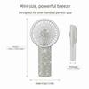 Small Size Handheld Personal Fan USB Rechargeable Mini Fan  Portable Use
