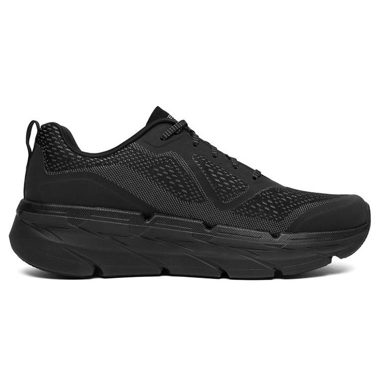 Skechers Максимальная амортизация Звездные Беговые Кроссовки Мужские Беговые Кроссовки Черный Серый 54450-BKCC