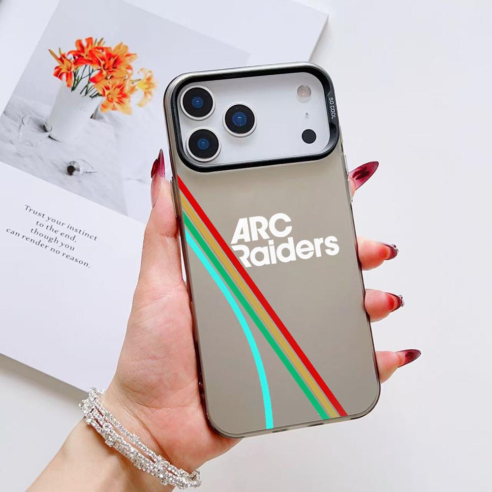 Game A-ARC Raiders Phone Case For iPhone 17 16 15 14 13 12 11 Pro Max Air Matte Laser Aurora Shockproof Funda