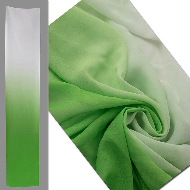 100x150 см Ткань с градиентным цветом для штор Летняя DIY Костюм для танцев Платье 100D Шифон 2-тональный Материал Аксессуары для одежды