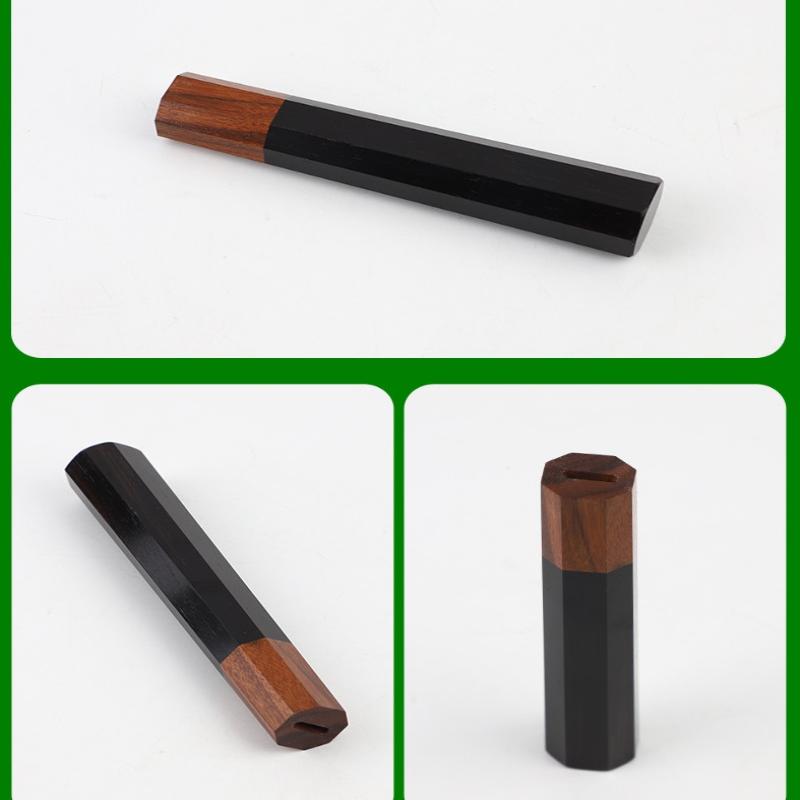 Восьмиугольная рукоятка для ножа DIY, полуфабрикат, ручная работа, материал для ножа из дамасской стали, рукоятка для кухонного ножа