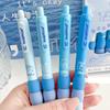 4PCS/Set Stationery Set Gel Pen Soft Touch Grip Neutral Pen Writing Tool  Students Gift