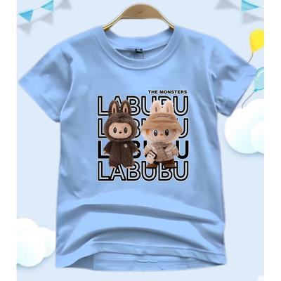 Вирусная детская футболка Labubu Twin
