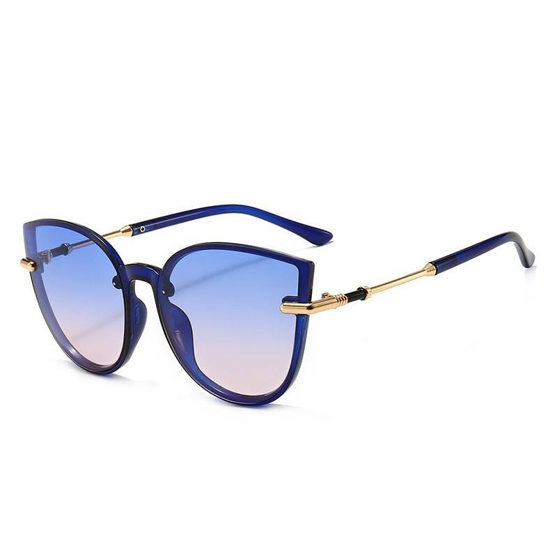 New Cat-Eye Personalized Street Style Sunglasses That Are Versatile And Fashionable In Europe And America For Women 6044