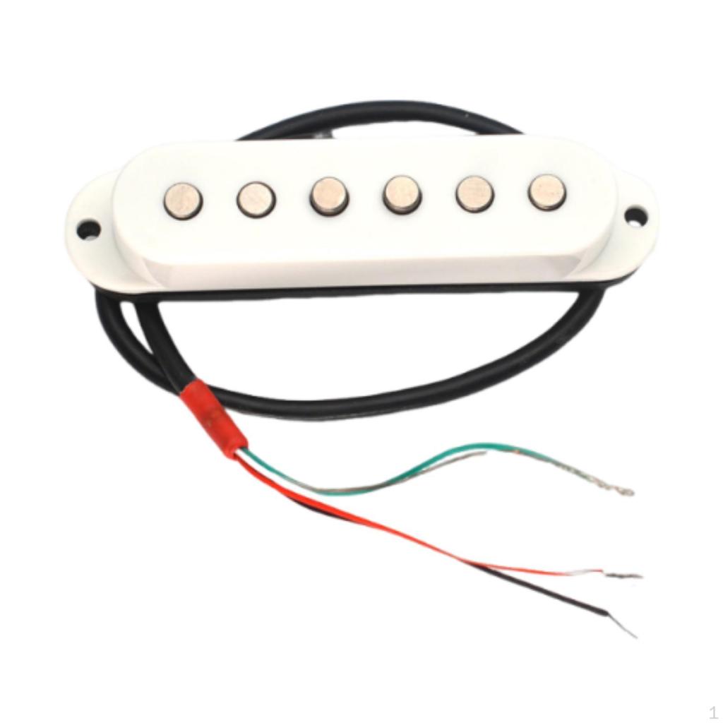 Alnico 5 Electric Guitar Pickups Prewired Noiseless Set for Instrument