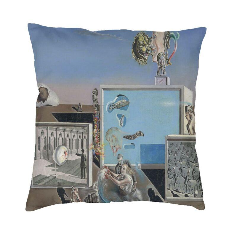 The Persistence Of Memory Cushion Cover 45X45Cm Salvador Dali Painting Art Velvet Cute Pillow Cases For Sofa Home Decor