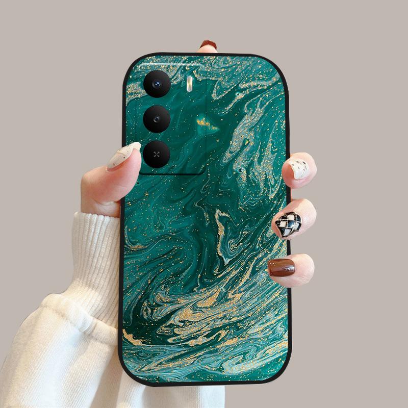 Чехол для Realme V60 Pro V 60 Pro Силиконовый Мягкий ТПУ Бампер Чехол для Телефона Для Realme 14x 5G Модный Милый Мультяшный Защитный Fundas