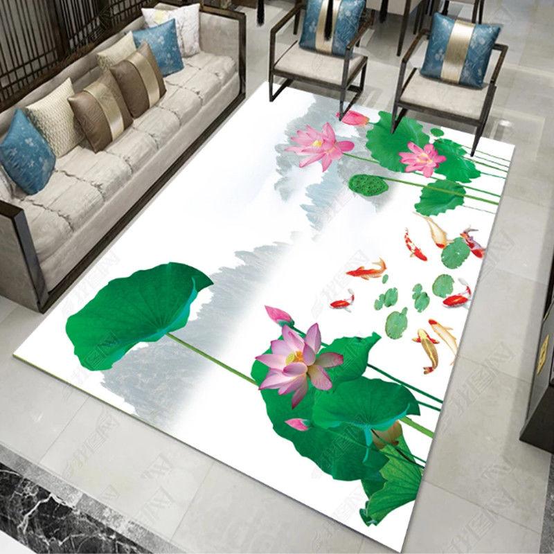 Новый китайский ковер для гостиной, домашний роскошный прикроватный коврик для спальни, большой коврик для офиса, коммерческие ковры, моющийся коврик для входной двери