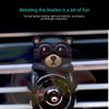 Освежитель воздуха для автомобиля Cute Bear Pilot | Вращающийся пропеллерный диффузор | Стойкий аромат