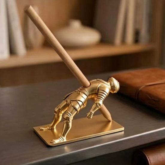 Подставка для ручек "Ассасин" 3D-печать Креативный настольный органайзер со стрелой Забавная новая подставка для ручек для офиса школы Уникальный декор для рабочего стола