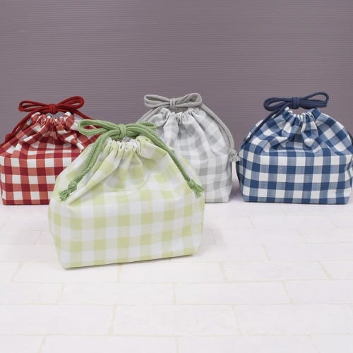 Time for Lunch Lunch Drawstring Bag, Blue, 73627
