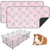 Reusable Hamster Pee Pad Washable Small Pet Bedding New Non-Slip Mat for Guinea Pigs Small Animals
