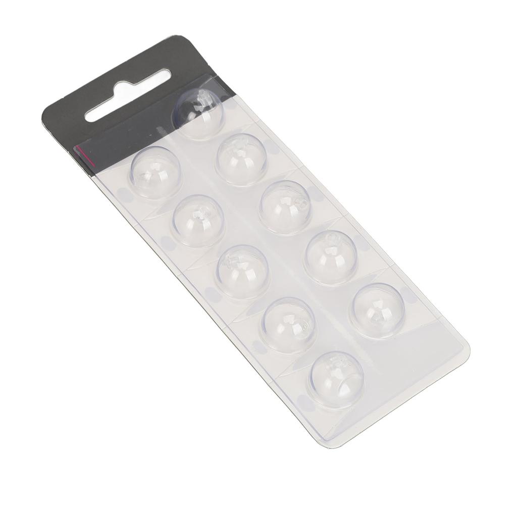 10pcs Sound Amplifier Open Domes Round Shaped Soft Silicone  Ear Plug Tips Dome Set for Oti