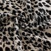 -Leopard Print Chenille Sofa Towel Cover, Throw Blanket, Anti Scratch, Couch Slip Covers, One Piece, Universal All Season