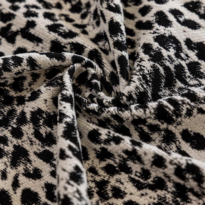 -Leopard Print Chenille Sofa Towel Cover, Throw Blanket, Anti Scratch, Couch Slip Covers, One Piece, Universal All Season