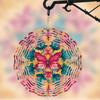 Vibrant Butterfly Wind Chime Colorful Metal Garden Decor with 360 Hook Ideal for Spring Summer Yard Perfect Gift for Nature Lovers Durable