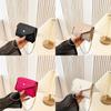 Chic Retro Small Square Bag With Soft Pu Material Perfect For Daily Outfits
