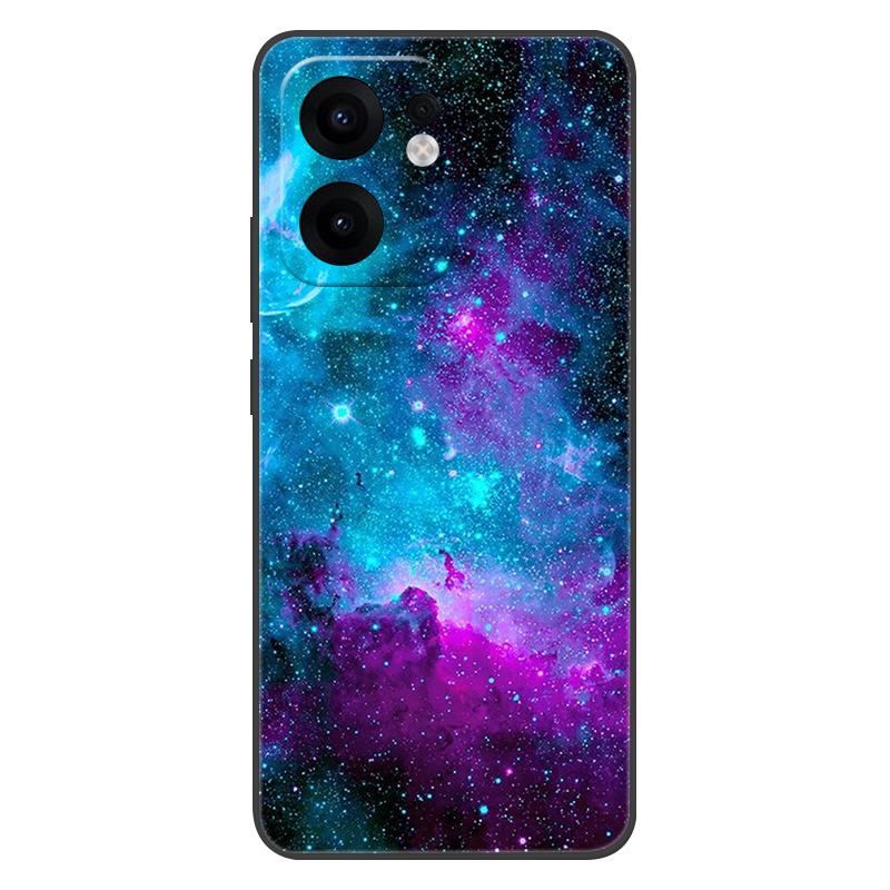 For OPPO Reno13 F Case 13F Flowers Silicone Soft TPU Back Cover For OPPO Reno 13F 5G Case CPH2699 Coque Shockproof Fundas