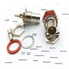 75 Ohm BNC-KY Waterproof Hex Wall-Through Female Connector for RF Cables (RG316/174/178/179)