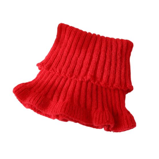 Женский шейный платок, однотонный, с прозрачной отделкой, с имитацией воротника, вязаный, теплый, стильный, утеплитель для шеи, универсальный аксессуар для одежды