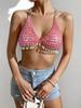 Acrylic Sequins Body Chain Top Mirror Disc Bra Jewelry Party Wear Women Alloy Bikini Party Nightclub Rave Top