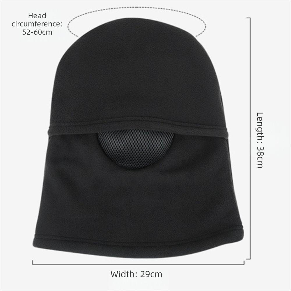 Windproof Balaclava Hat Thermal Full Face Mask Helmet Lining Ear Protection Hat Outdoor Activities