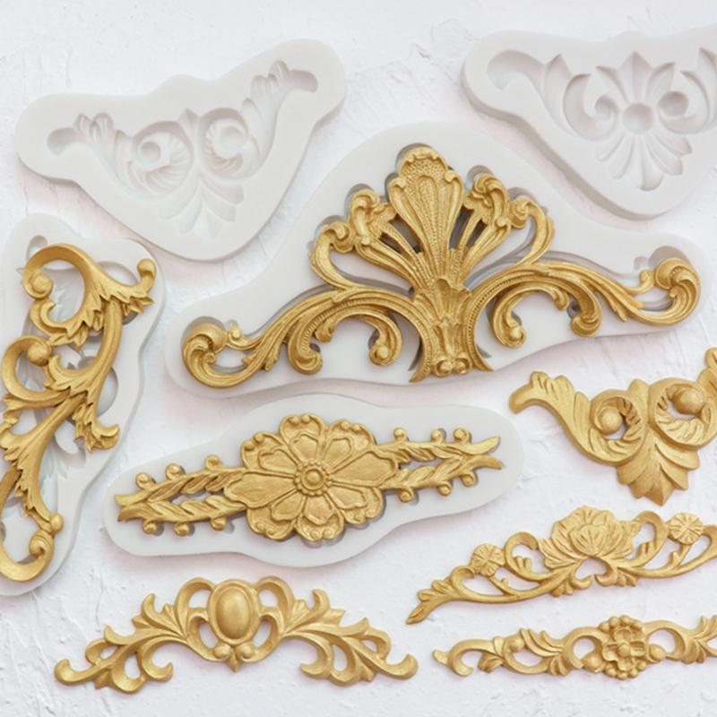 Силиконовые формы для цветов и виноградной лозы, декор для торта своими руками, инструменты для украшения торта, шоколадные конфеты из глины, сахарные ремесла