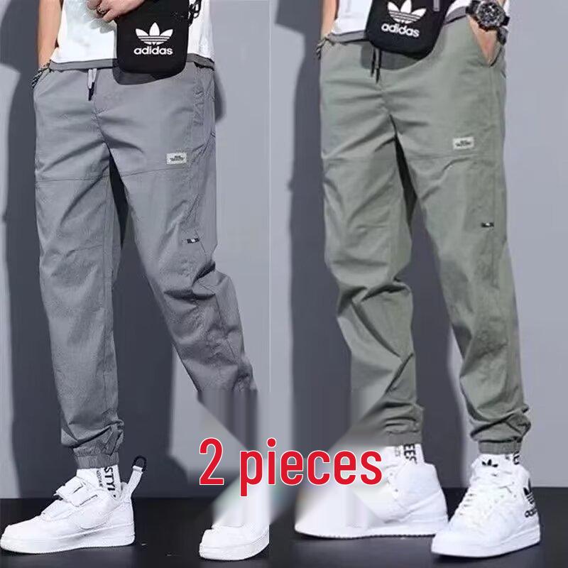 Мужские ретро широкие прямые рабочие брюки - Весна/Осень 2025 Модные джоггеры
