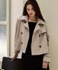 LUSIDA Classic Trench Crop Jacket_2 Colors