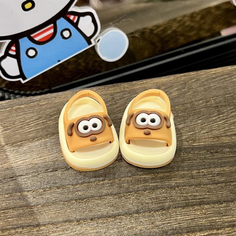 15-17cm For Rab Cloth Vinyl Doll Rain Boots Cry Baby For  Labubu Bow Shoes