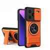 Чехол для телефона Xiaomi Redmi Note 14 13 12 Pro Plus Note 15 14 5G 4G со сдвижной крышкой для камеры, магнитным держателем-кольцом, подставкой, жесткая крышка