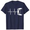 Gamer Heartbeat TShirt Funny Video Game Gift Boys Unisex Gamer TShirt Y2k Cute Heart Graphic Clothing Short Sleeve Blouses Casual