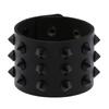 New Black Punk Spike Rivets Bracelets For Women Stud Bracelet PU Leather Charm Cuff Bracelets Cuff Bangles Jewelry Party Gift