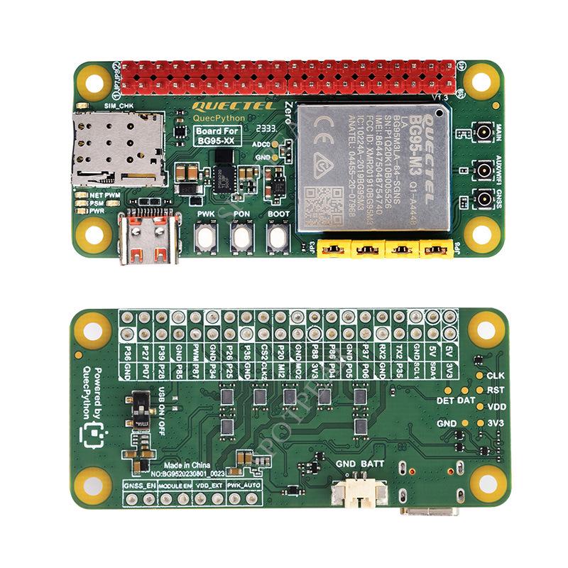 QuecPython BG95-M3-Zero Pocket Development Board with LTE/EGPRS & GNSS
