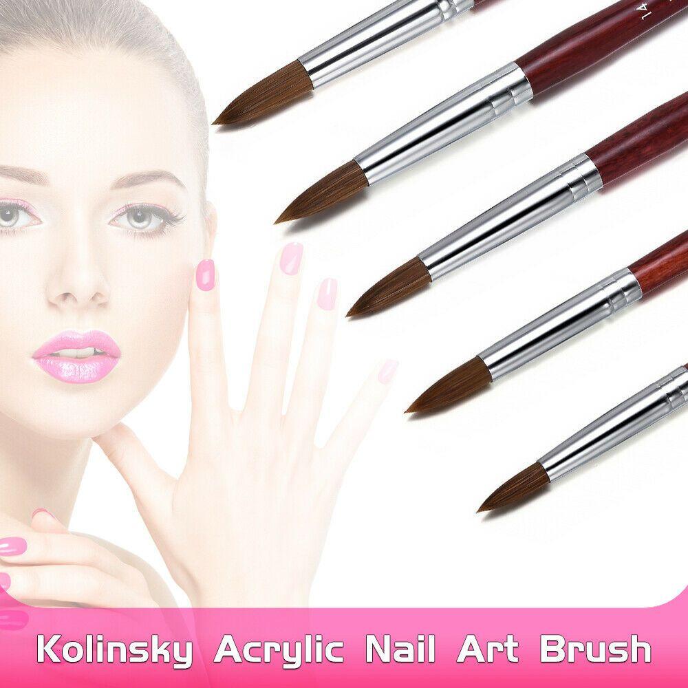to Outline Nail Polish Pen Acrylic Nail Art Brush Flower Drawing Pen Sable Hair Nail Painting Brush